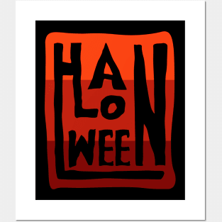 halloween greetings Posters and Art